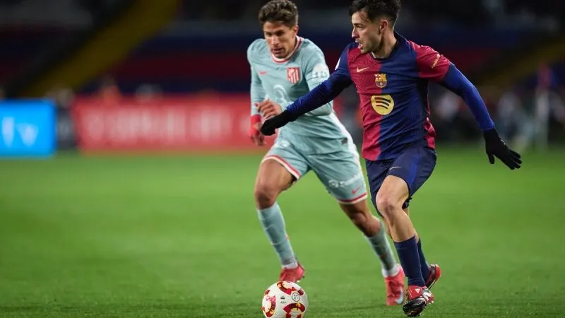 Barcelona đấu với Atlético Madrid 01