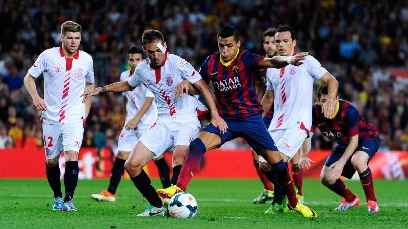Barcelona đấu với Sevilla 02
