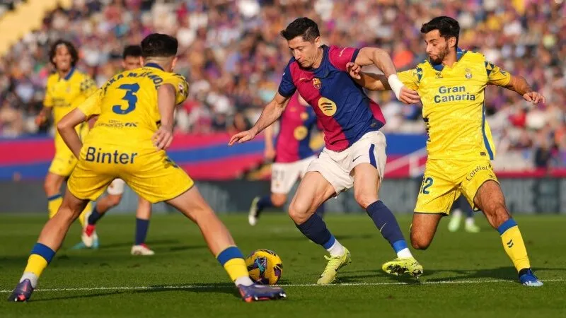 Đội hình Barcelona gặp Las Palmas 01