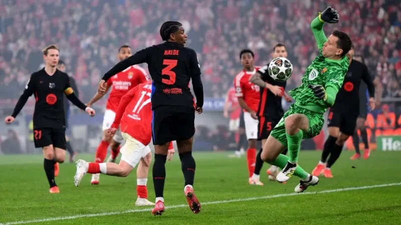 Đội hình Benfica gặp Barcelon 04