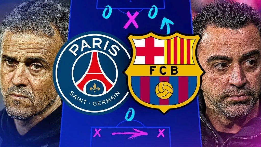 PSG đấu với Barcelona: Cuộc chiến giữa hai gã khổng lồ